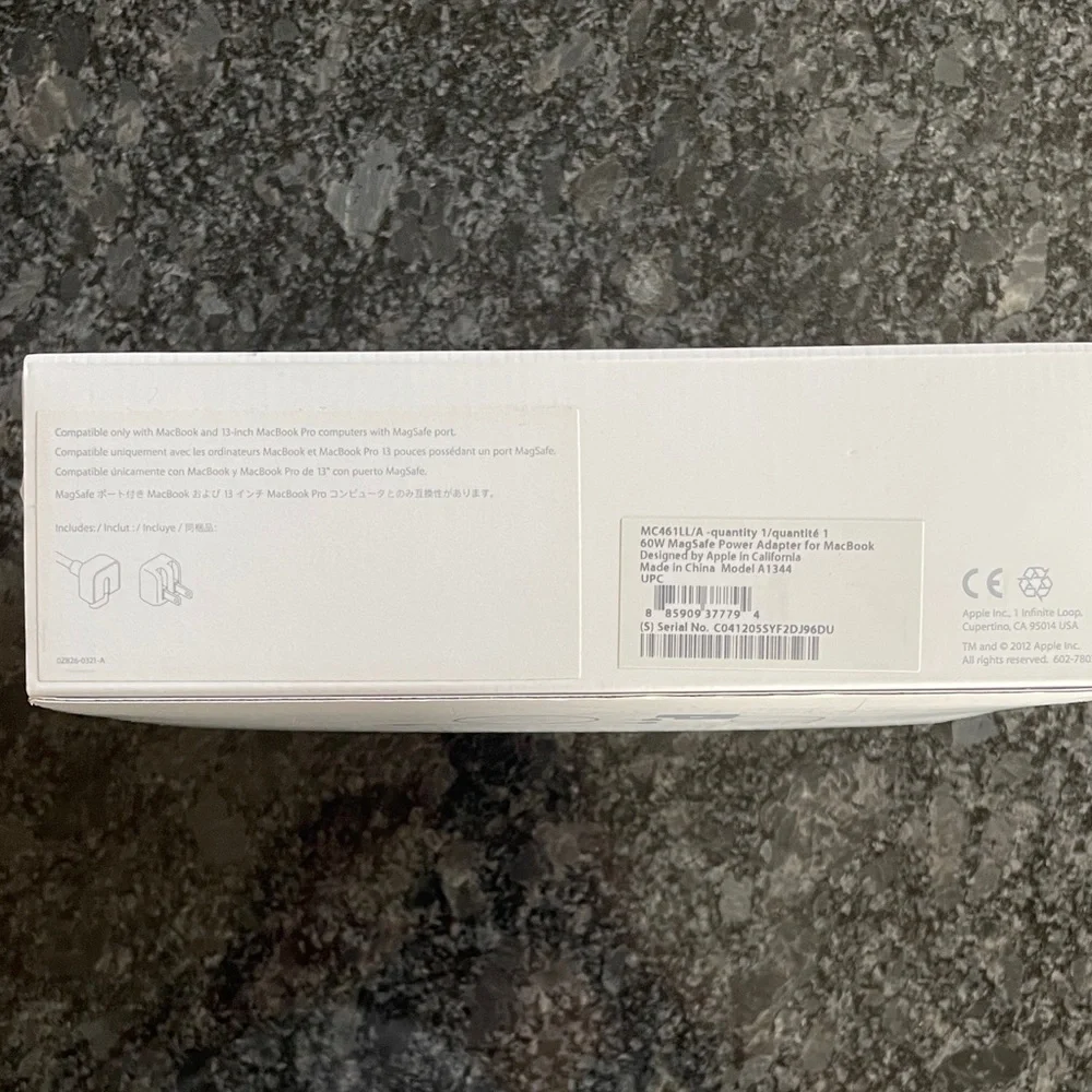 Apple MagSafe Power Adapter - White